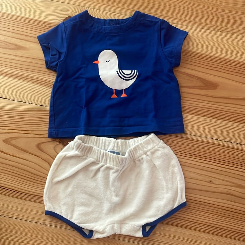 Baby boy shorts set